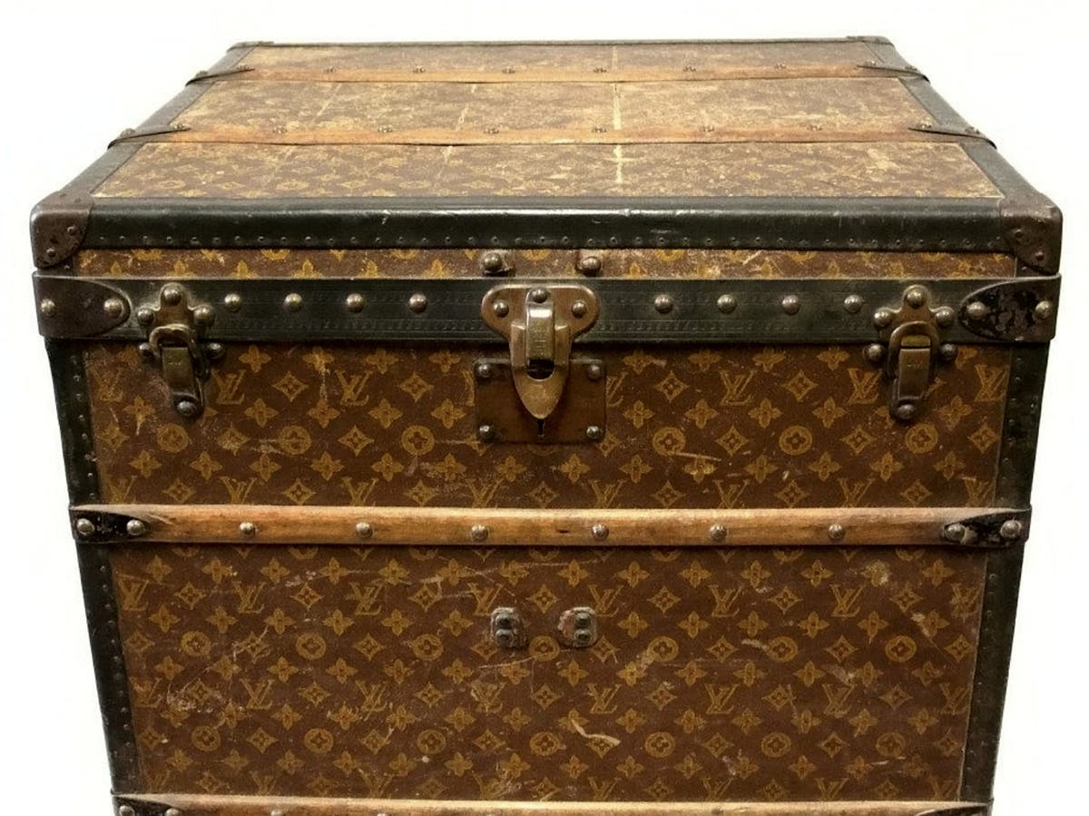 Vintage Louis Vuitton trunk bought for £12 fetches thousands at auction