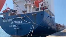 Lebanon clears ship Ukraine says is carrying stolen grain
