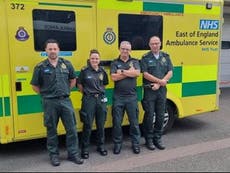 Paramedic suffers heart attack while treating cardiac arrest patient