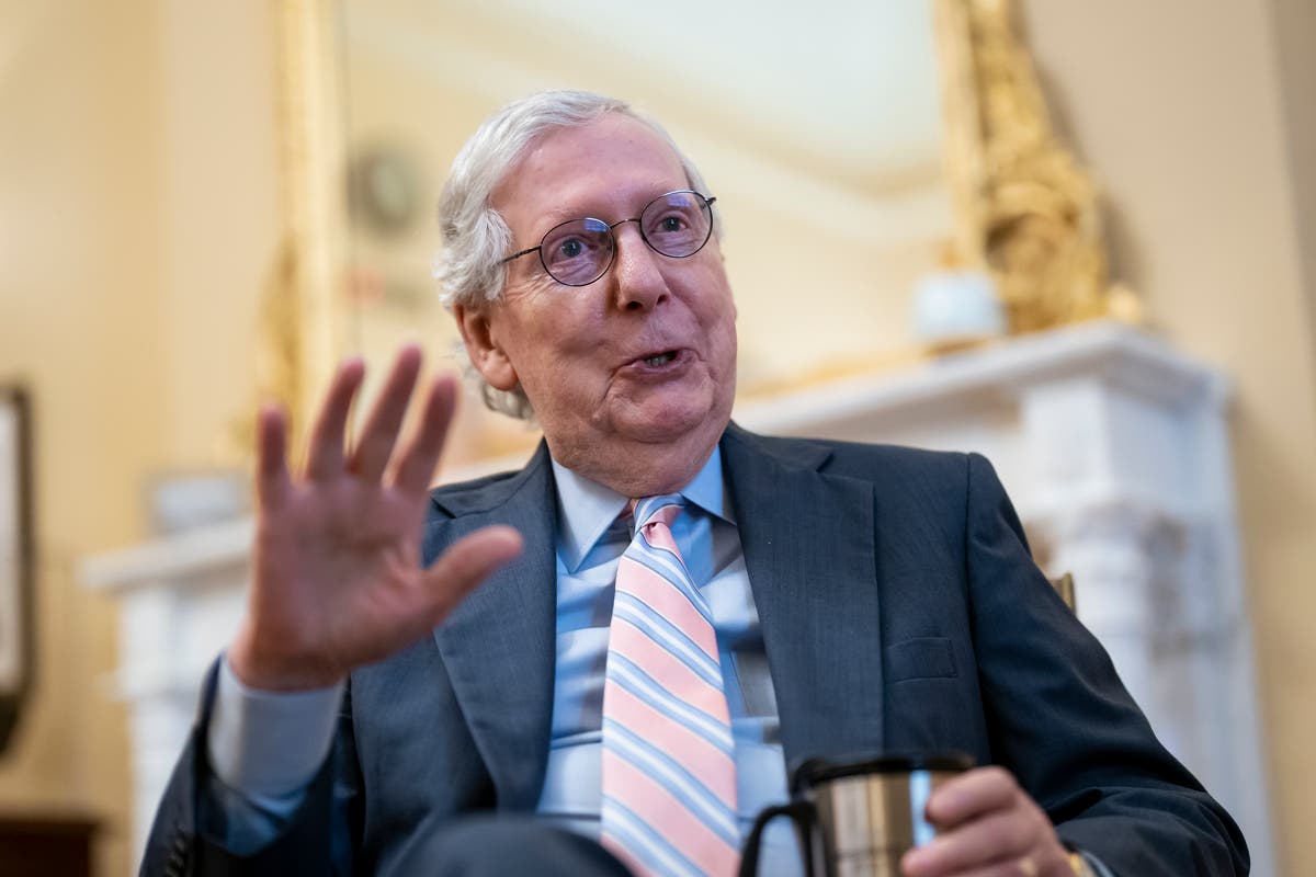 On NATO, McConnell nudges GOP away from Trump-era approach