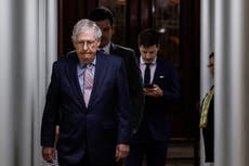 McConnell doesn’t answer directly when asked if Manchin and Schumer ‘played’ him
