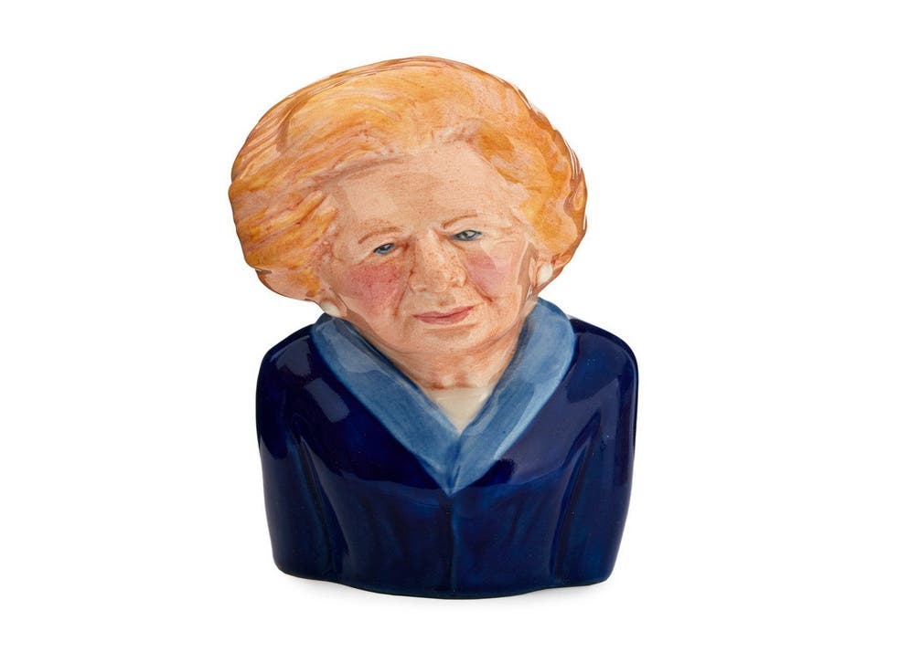 A Toby Jug depicting former prime minister Margaret Thatcher (UK Parliament Shop)