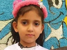 Girl, 5, killed in Israeli missile strikes on Gaza died with her cousin as brother, 6, injured