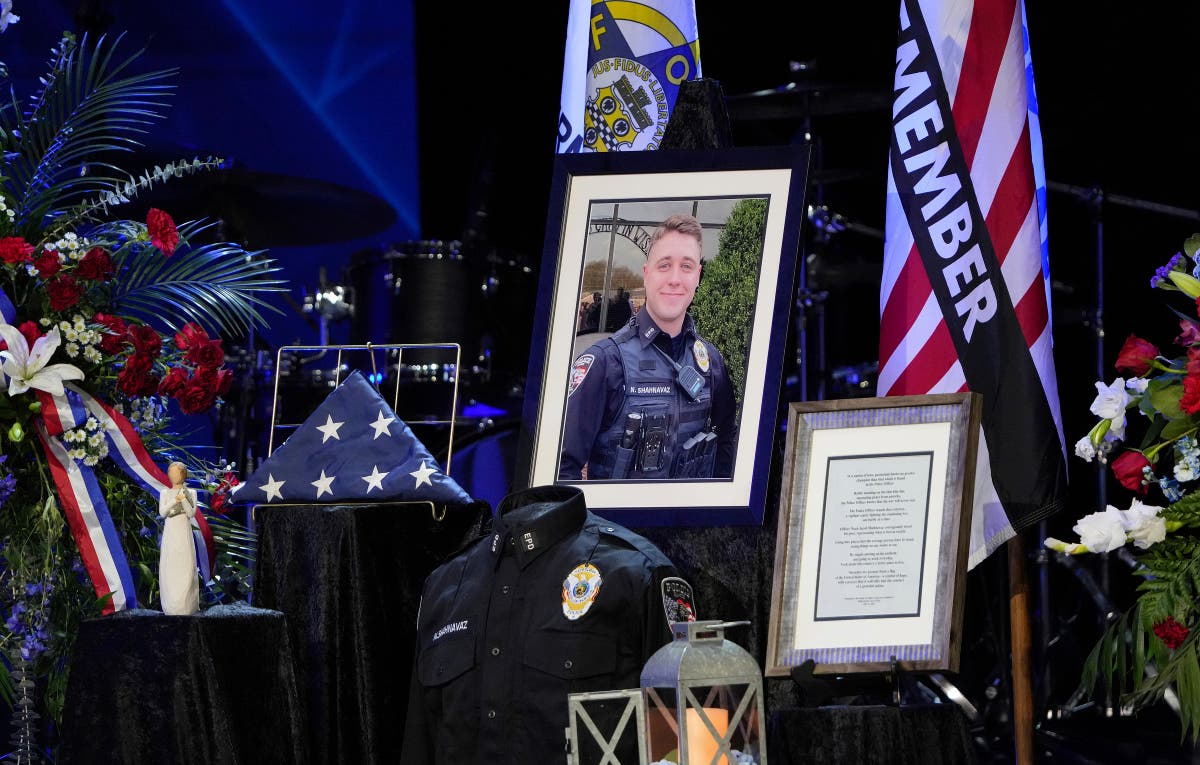 Slain Indiana officer remembered as focused on police work