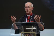 Church must stand up against oppression, Arcebispo de Canterbury diz