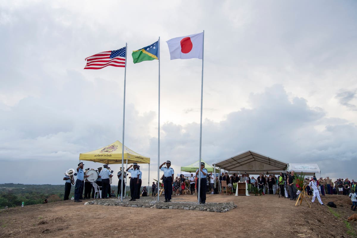 日本水手在所罗门群岛追悼会上遇袭