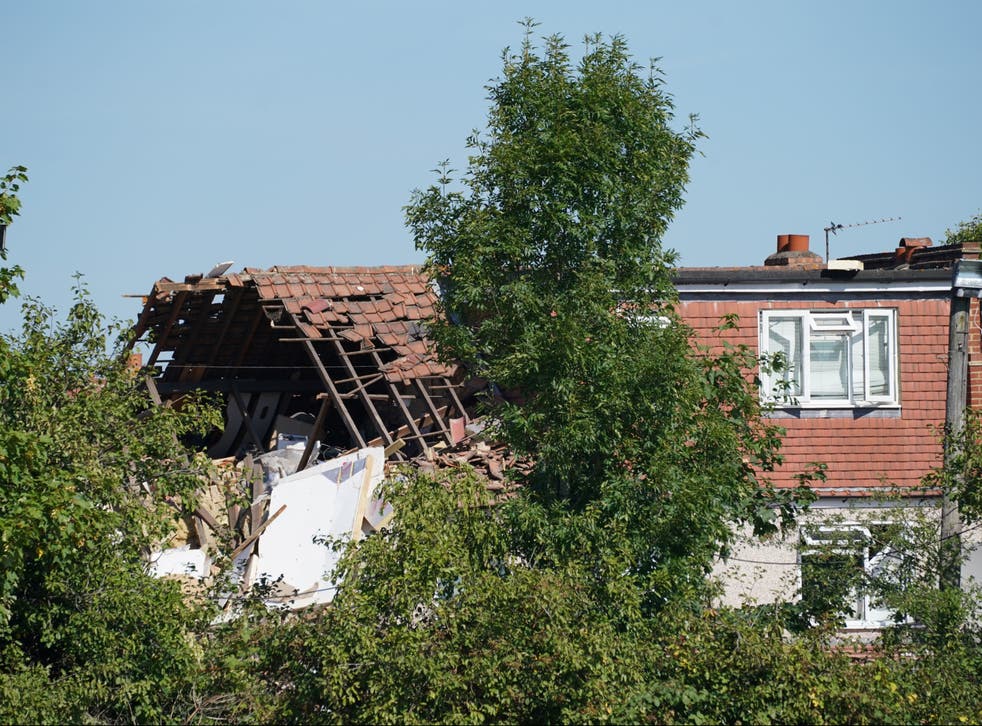<p>The house and explosion took place in Galpin’s Road in Thornton Heath on Monday</磷>