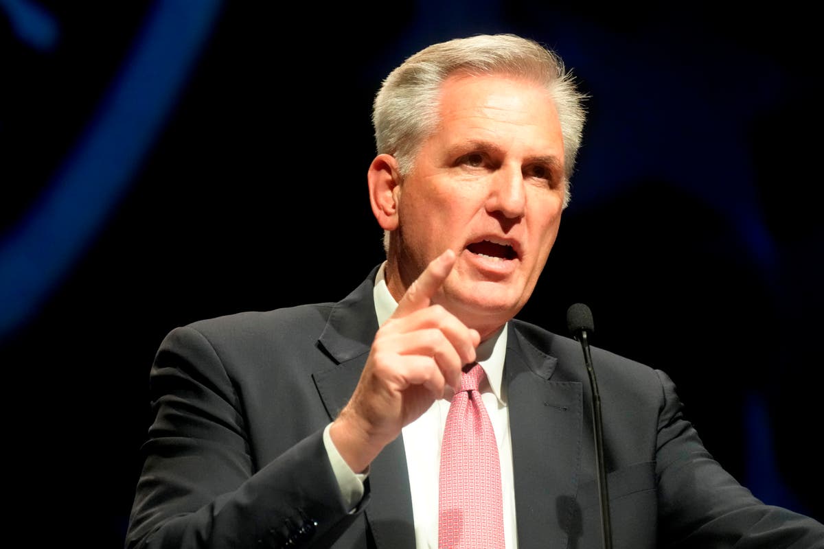 Kevin McCarthy says Liz Cheney’s primary is a ‘referendum on Jan 6’