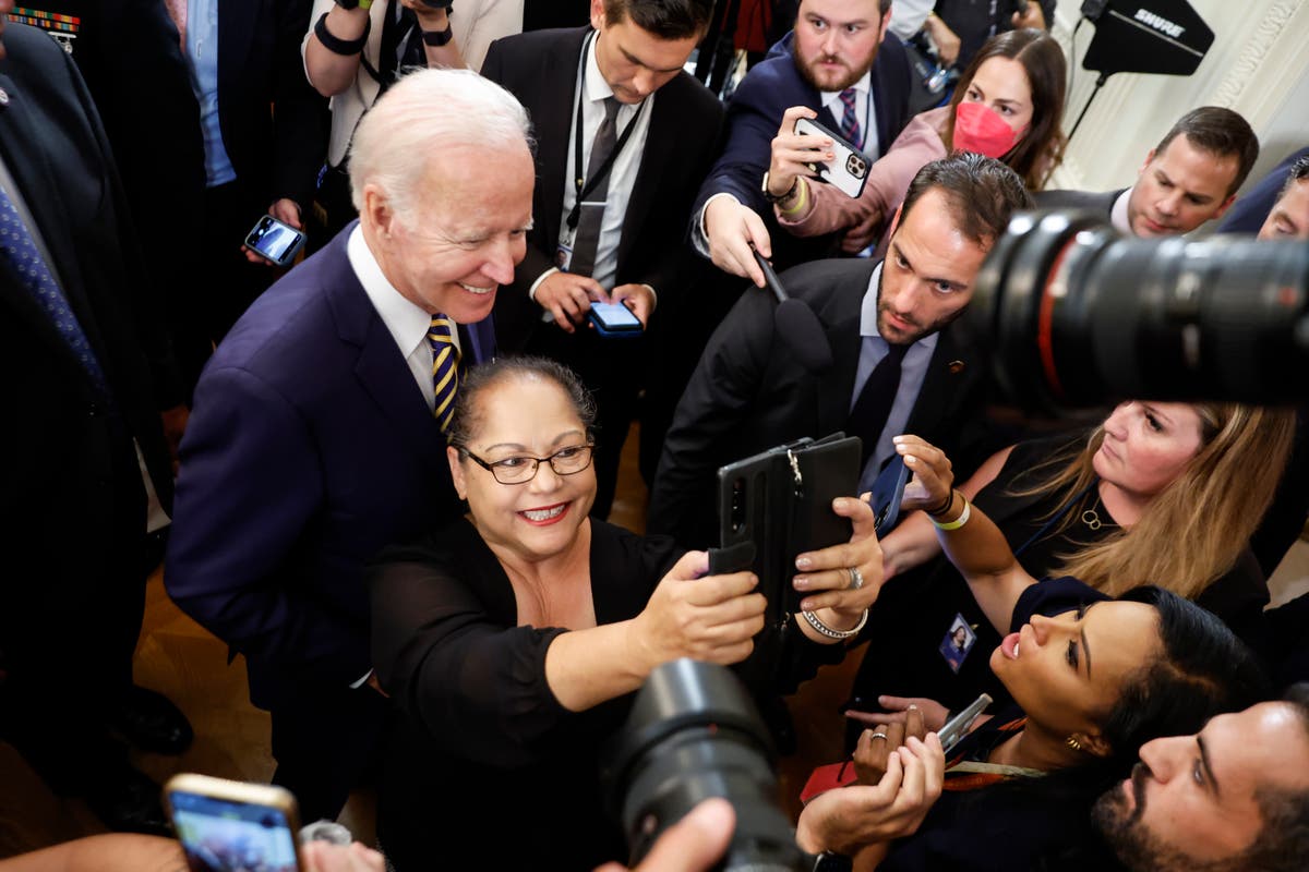Joe Biden’s approval rating ticks up to its highest level since June in new poll