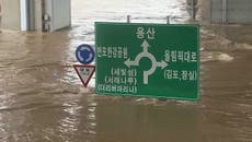 Seoul inundated by fatal flooding as South Korea hit by heavy rainfall