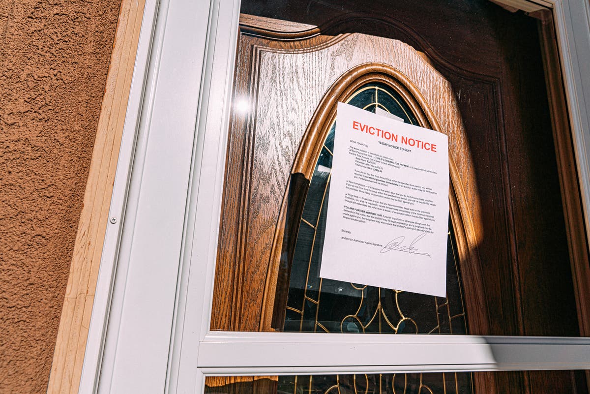 Huge rise in no-fault evictions after end of pandemic protections