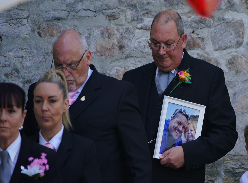 Hundreds of people attended the funerals of Sophie and Lee Martyn (Ben Birchall / PA)