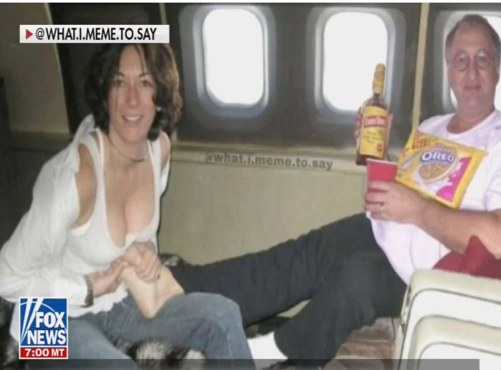 <p>Fox News aired a doctored image of Trump raid judge Bruce Reinhart with Ghislaine Maxwell</p>