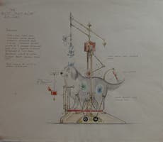 Artwork of Chitty Chitty Bang Bang invention has sold for £3,500