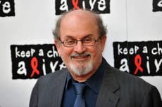 Sir Salman Rushdie’s feisty sense of humour remains intact, sier familien