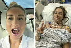 Woman told mouth ulcers were caused by wisdom teeth has tongue ‘re-made’ after devastating diagnosis