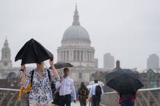 Sadiq Khan tells Londoners to prepare for risk of flash flooding from heavy rain