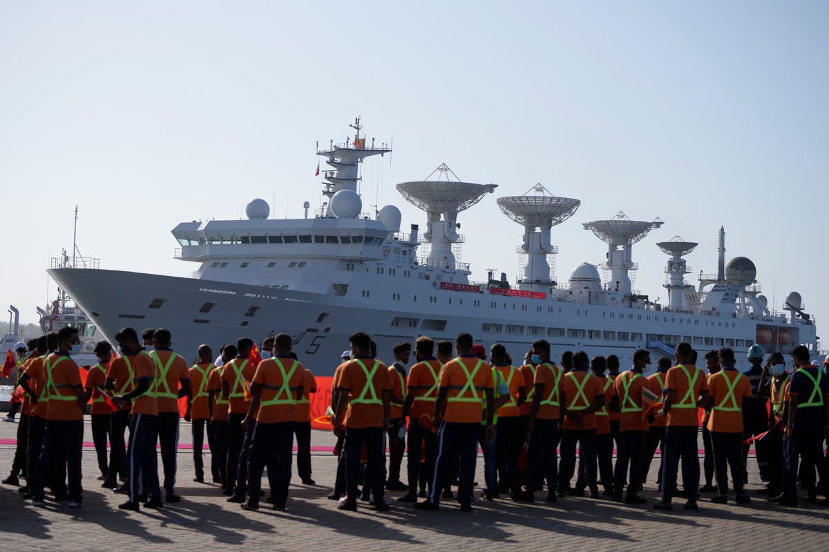 Chinese research ship docks in Sri Lanka after postponement