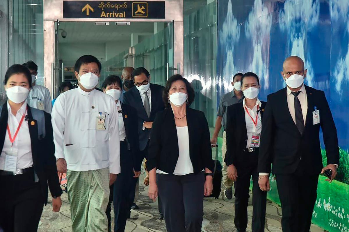 UN special envoy to Myanmar arrives on inaugural visit