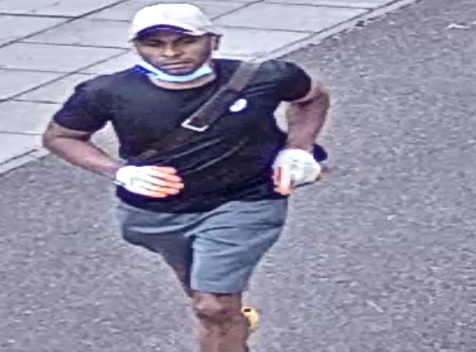Police want to speak to this man about the stabbing (Metropolitan Police/PA)