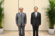 Sjina, Japan officials meet amid Taiwan tensions