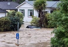 Hundreds evacuated after torrential rain in New Zealand leaves streets submerged