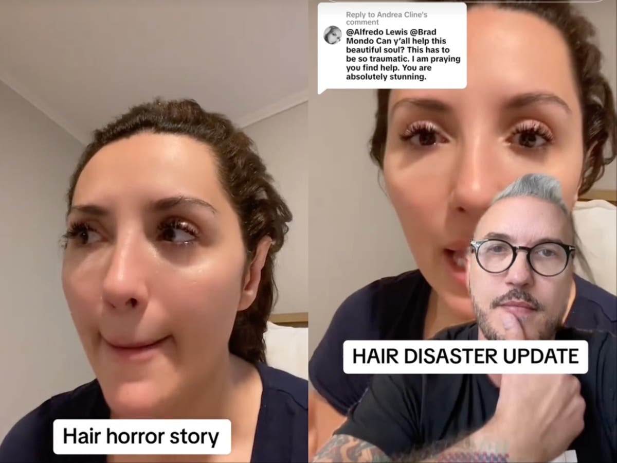 Stylist comes to bride-to-be’s rescue after hair is ‘destroyed’ just before wedding Stylist comes to bride-to-be’s rescue after hair is ‘destroyed’ just before wedding