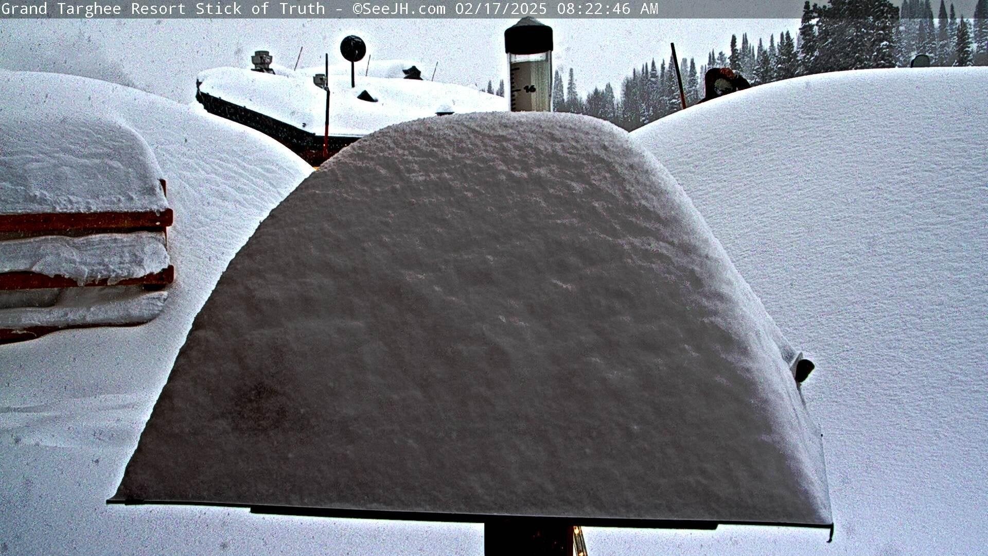 Snow was falling in Idaho and the Rockies on Monday. Winter weather was forecast to continue there early in the week