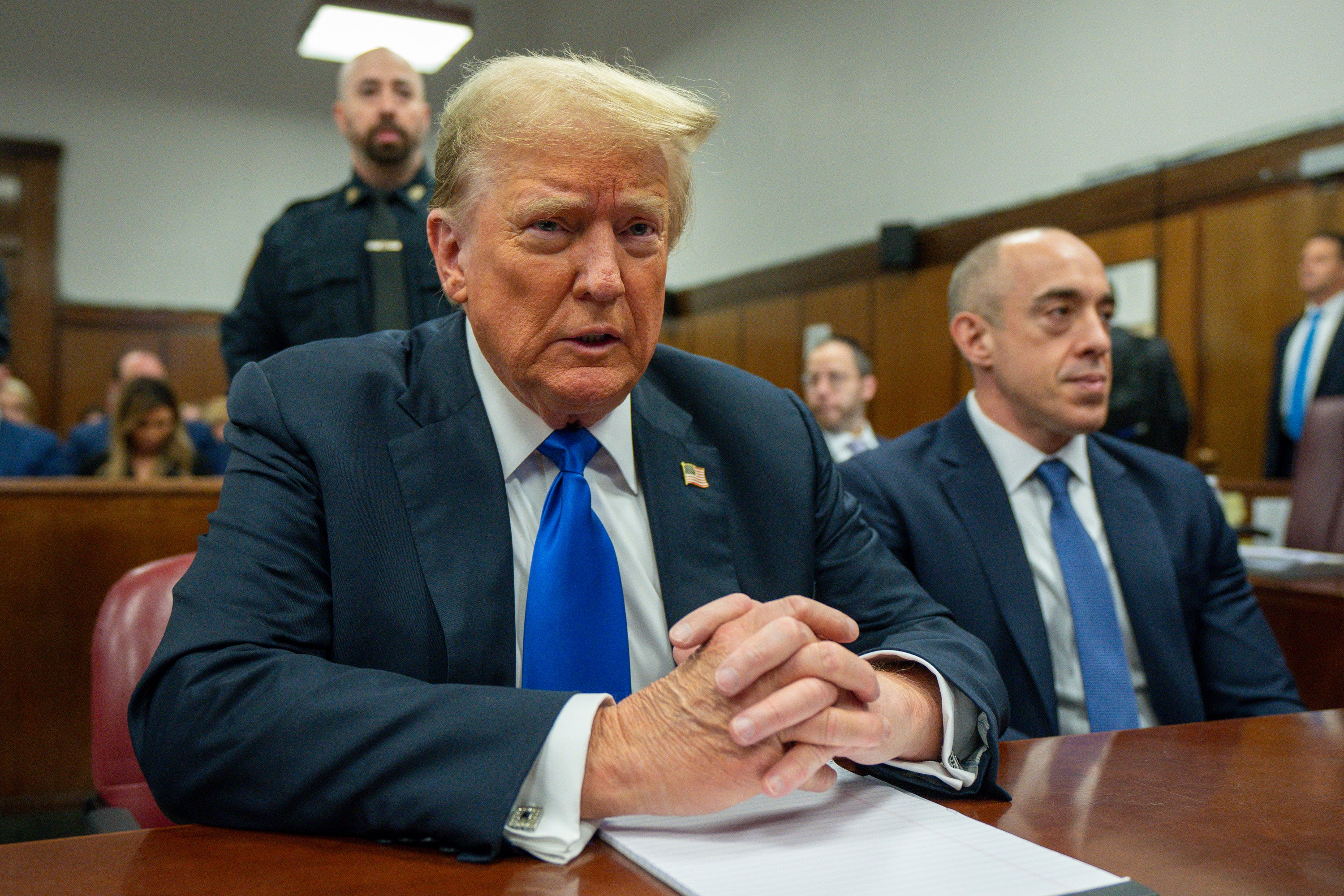 Trump was convicted of 34 felonies in connection to payments to Stormy Daniels to keep their affair secret before the 2016 election.