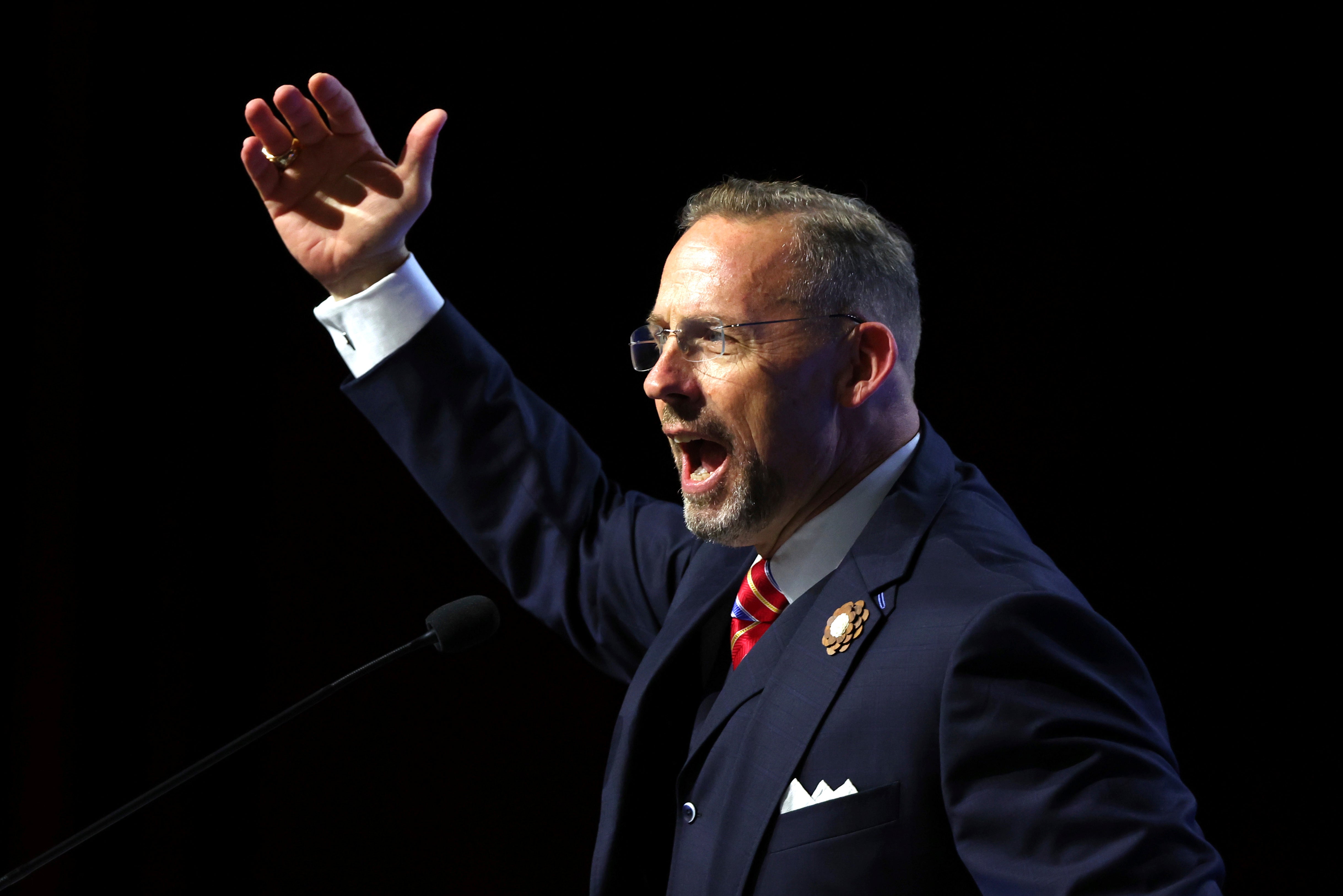 Southern Baptist Convention President Clint Pressley gives the President's Address