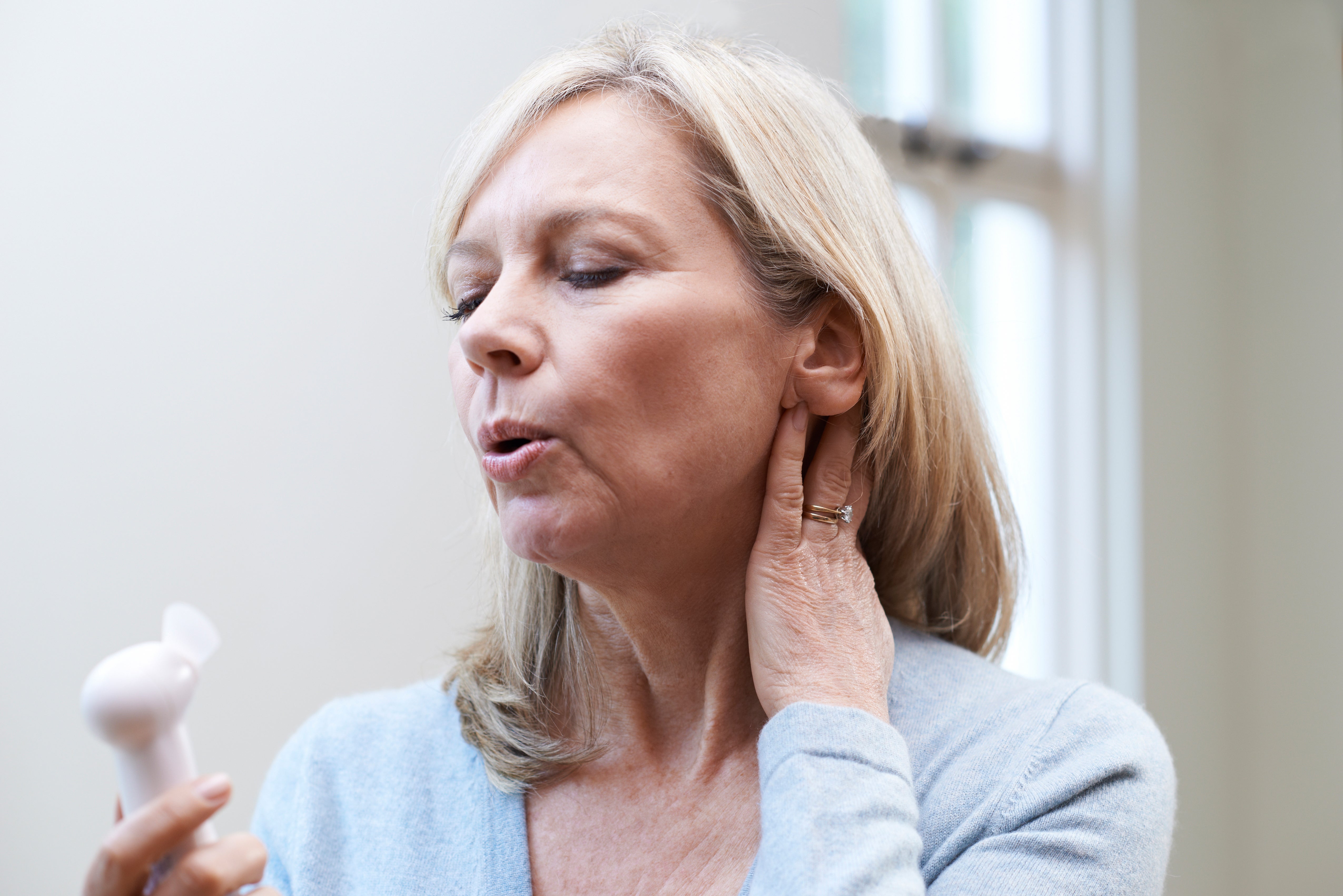 Menopause is ‘part of the puzzle,’ researchers say. People who received hormone replacement therapy to alleviate symptoms of menopause exhibited one of the hallmarks of Alzheimer’s disease