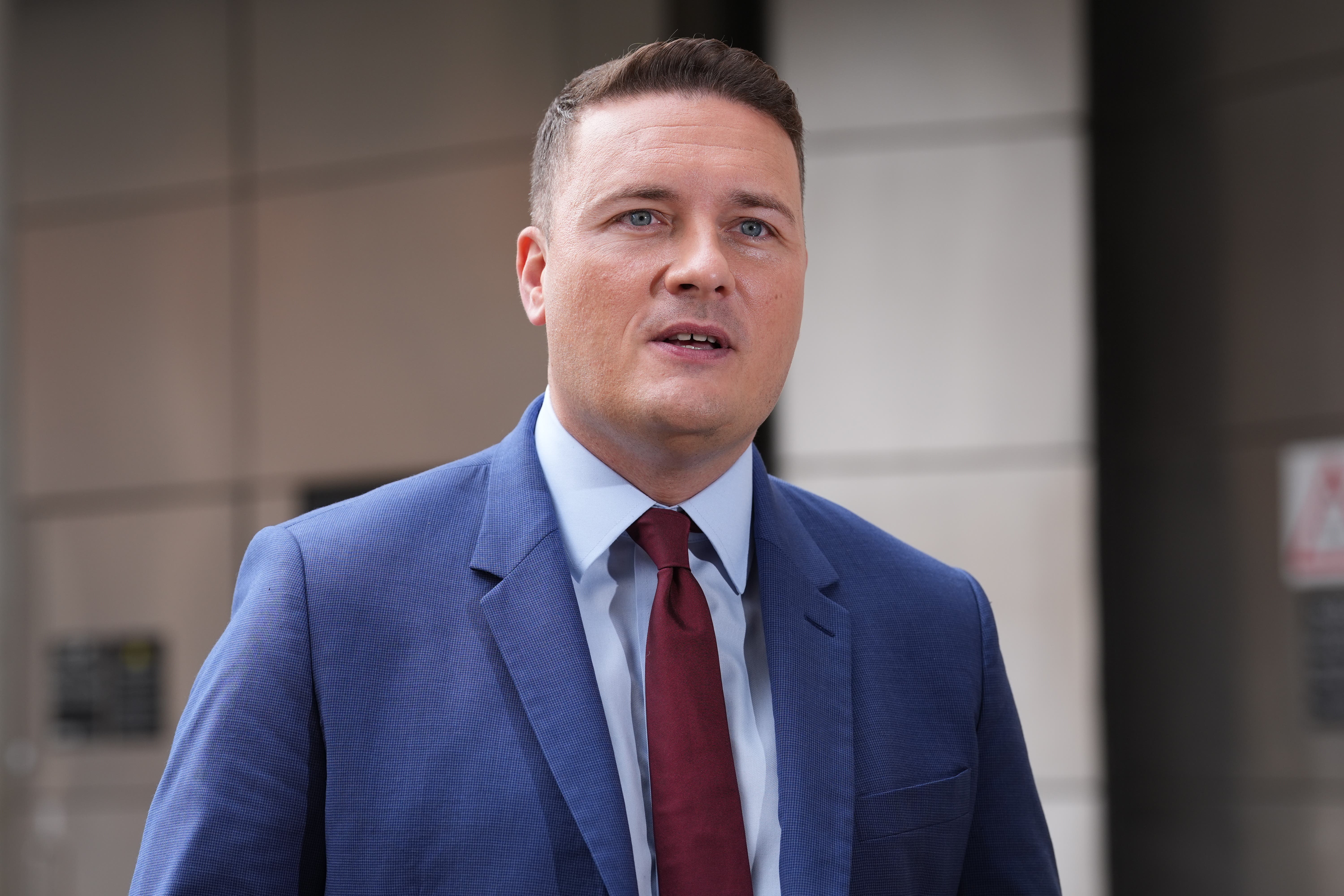 Health secretary Wes Streeting (Lucy North/PA)