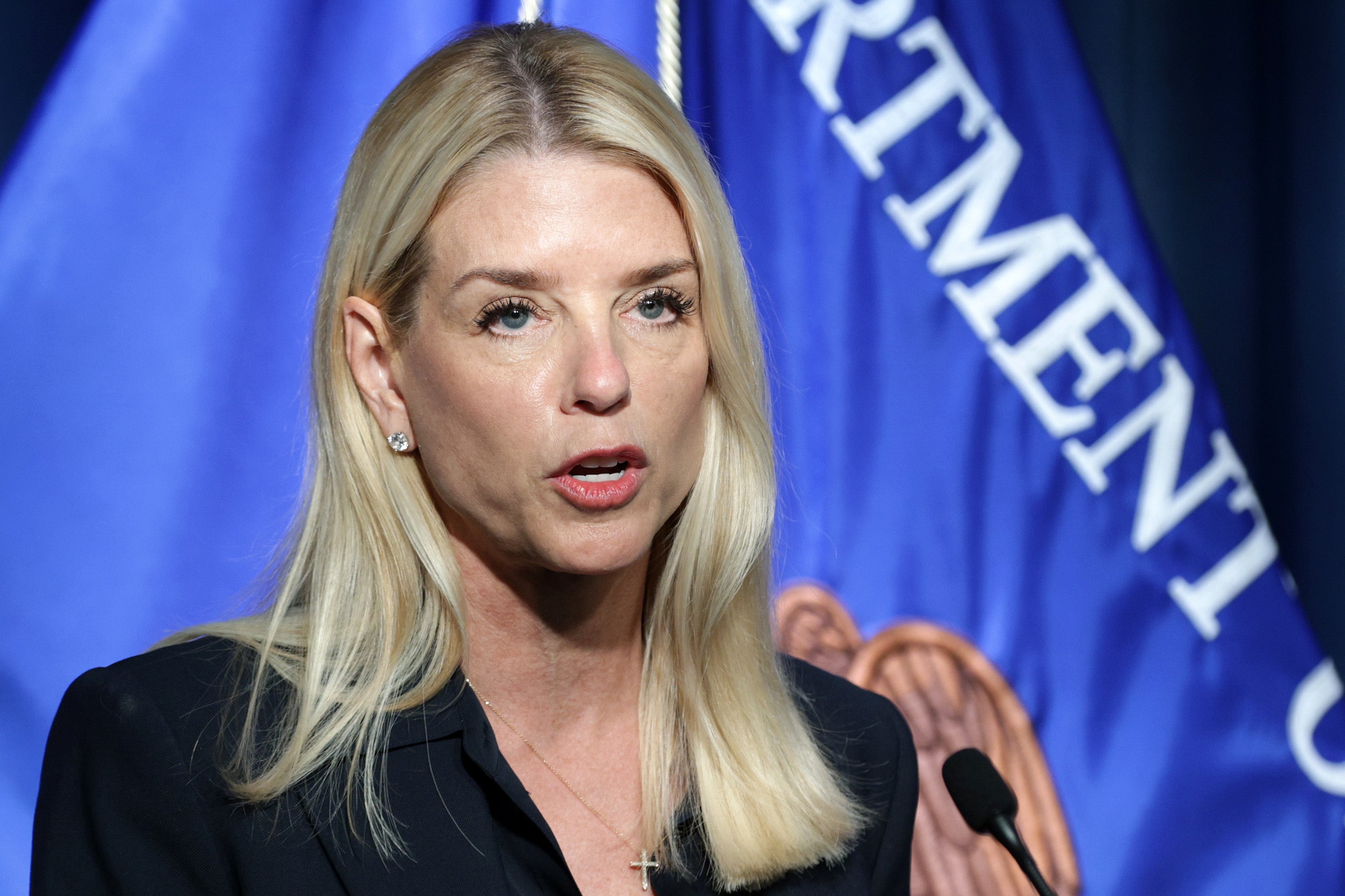 In February, Attorney General Pam Bondi told Fox News evidence of a client list was 'sitting on my desk right now to review'