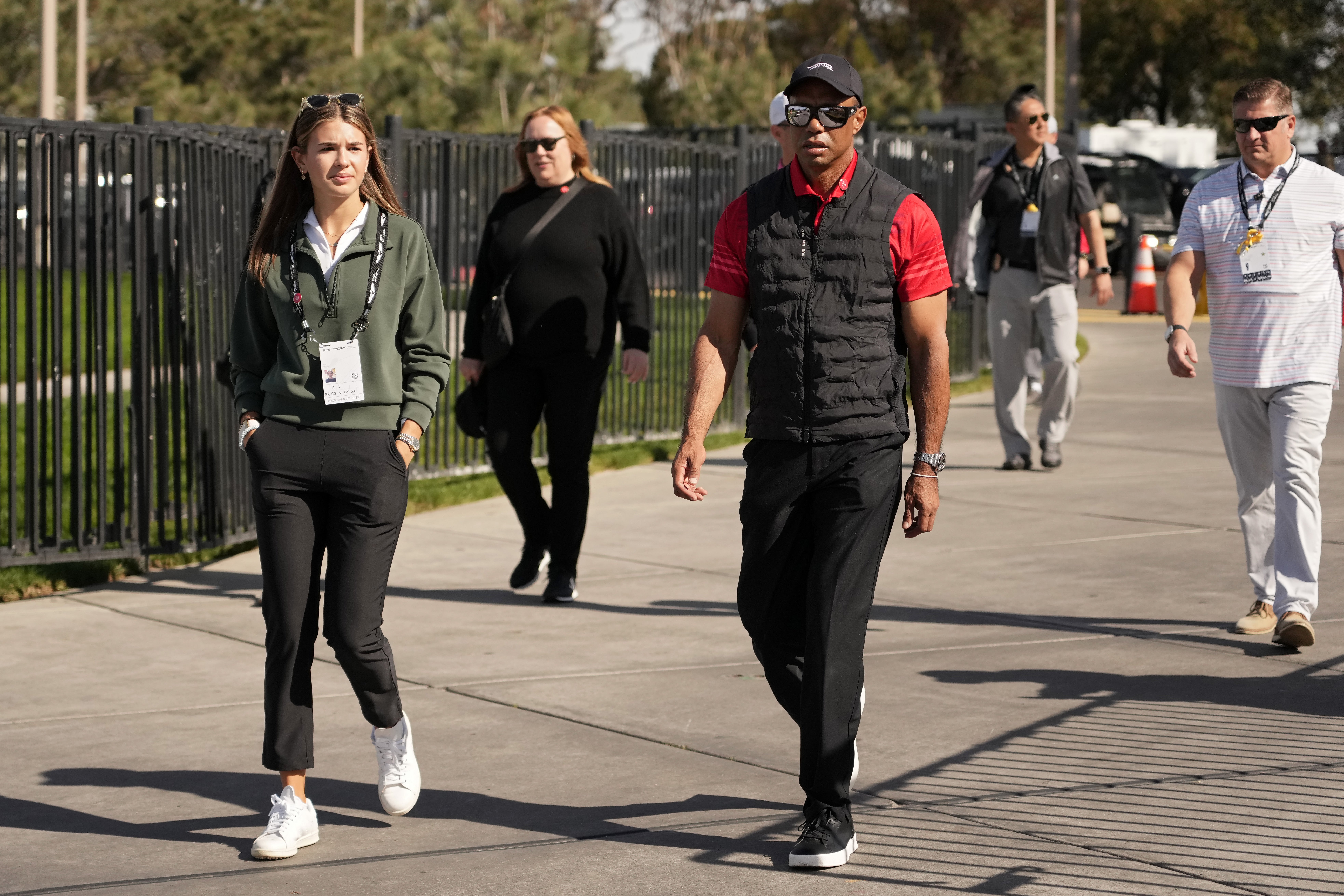 Kai Trump, an aspiring professional golfer, says she spends any free time golfing