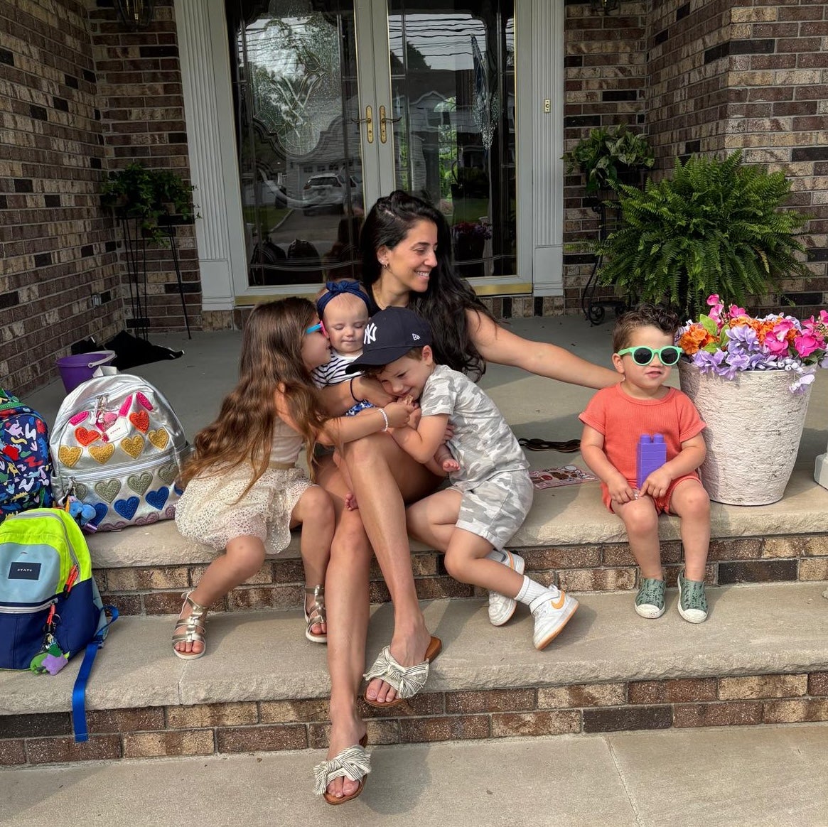 Mom of four Casey Puleo, 36, had a decade-long career as an accountant for the NFL before she decided to pack it in to be at home with her young kids.