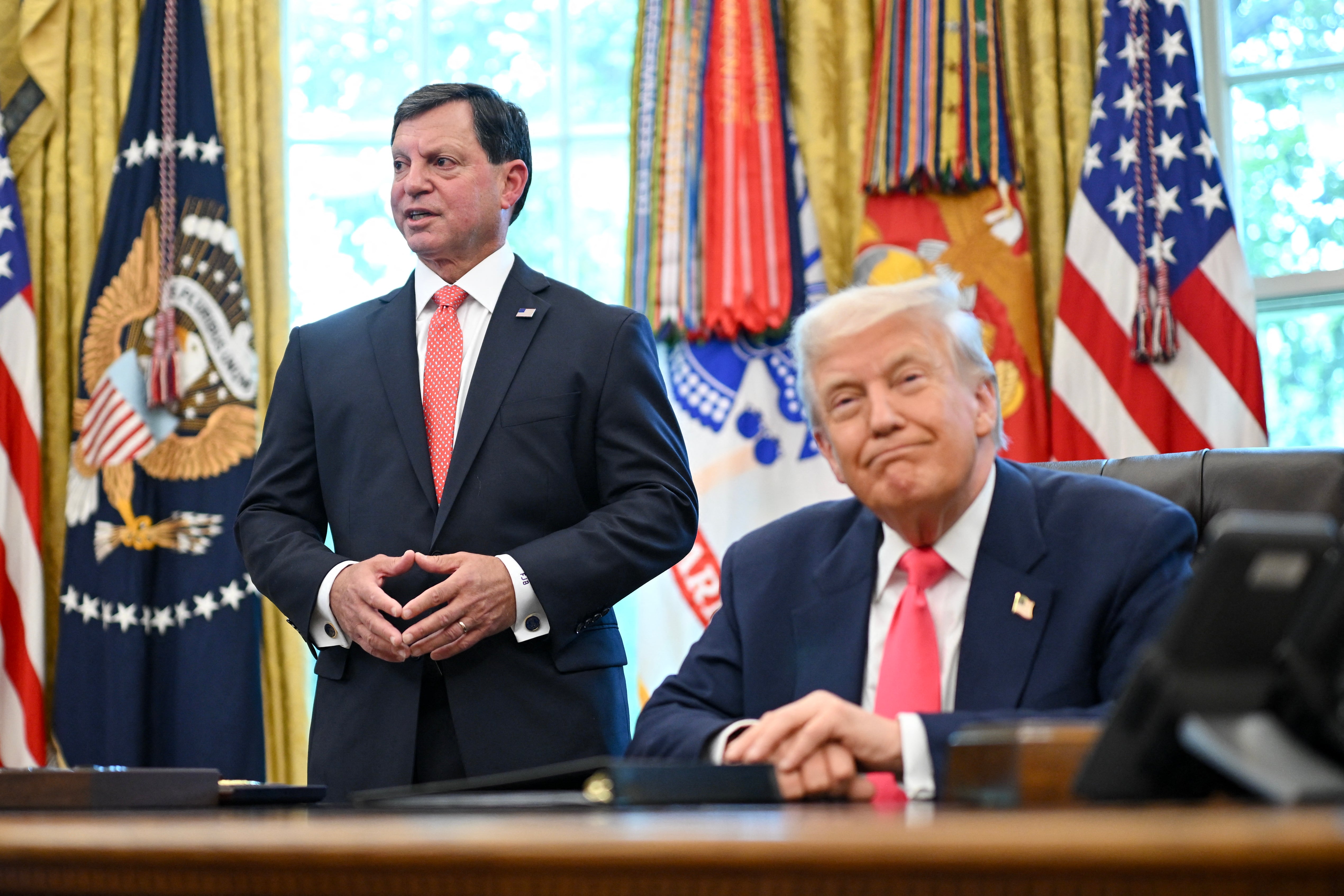 A spokesperson for the agency said Social Security Administration chief Frank Bisignano and the Trump administration ‘take all whistleblower complaints seriously’ and do not believe any data was compromisedMus