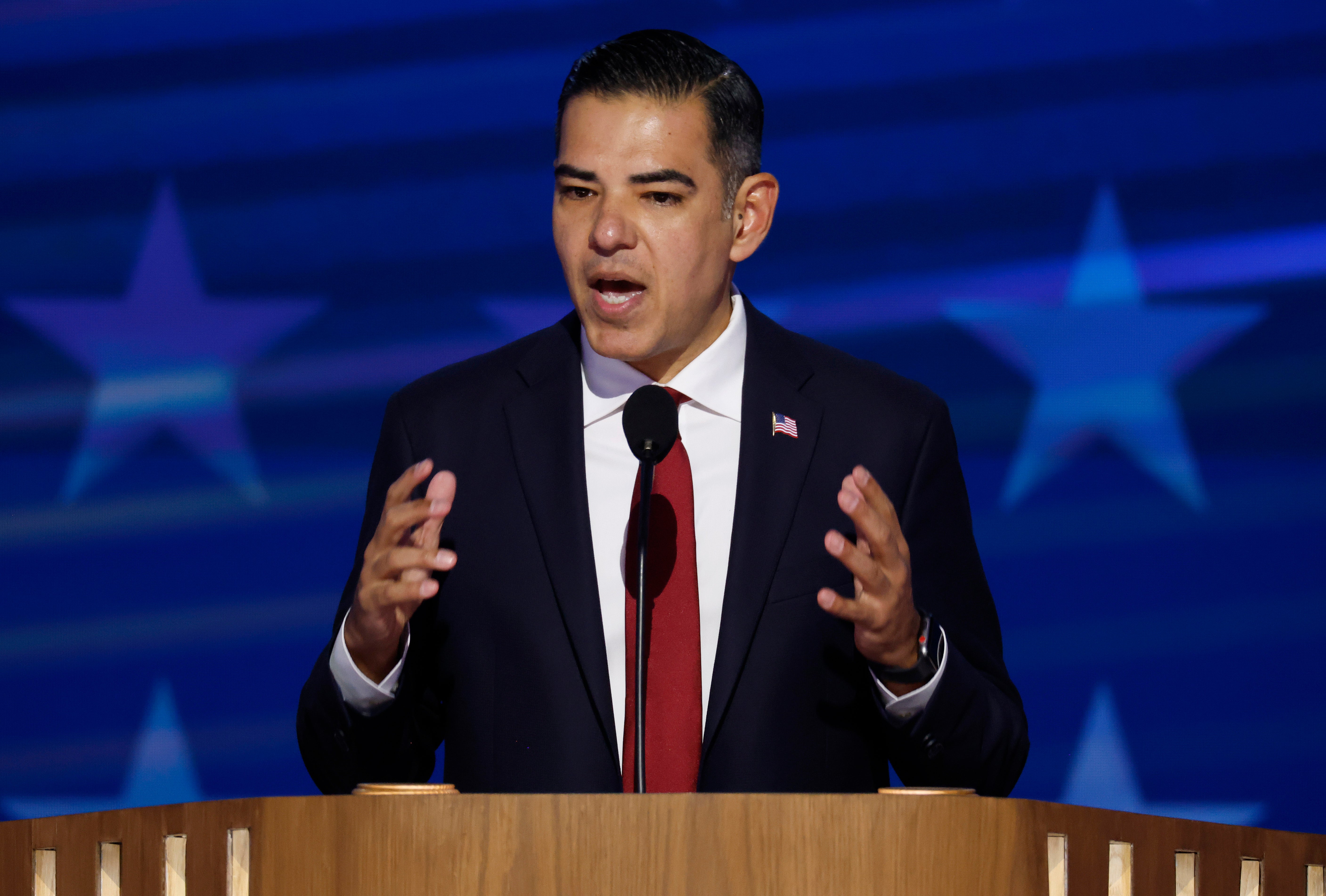 Representative Robert Garcia, a California Democrat, bashed the release of documents related to the late convicted sex offender Jeffrey Epstein, warning Americans, 'Don’t let this fool you'