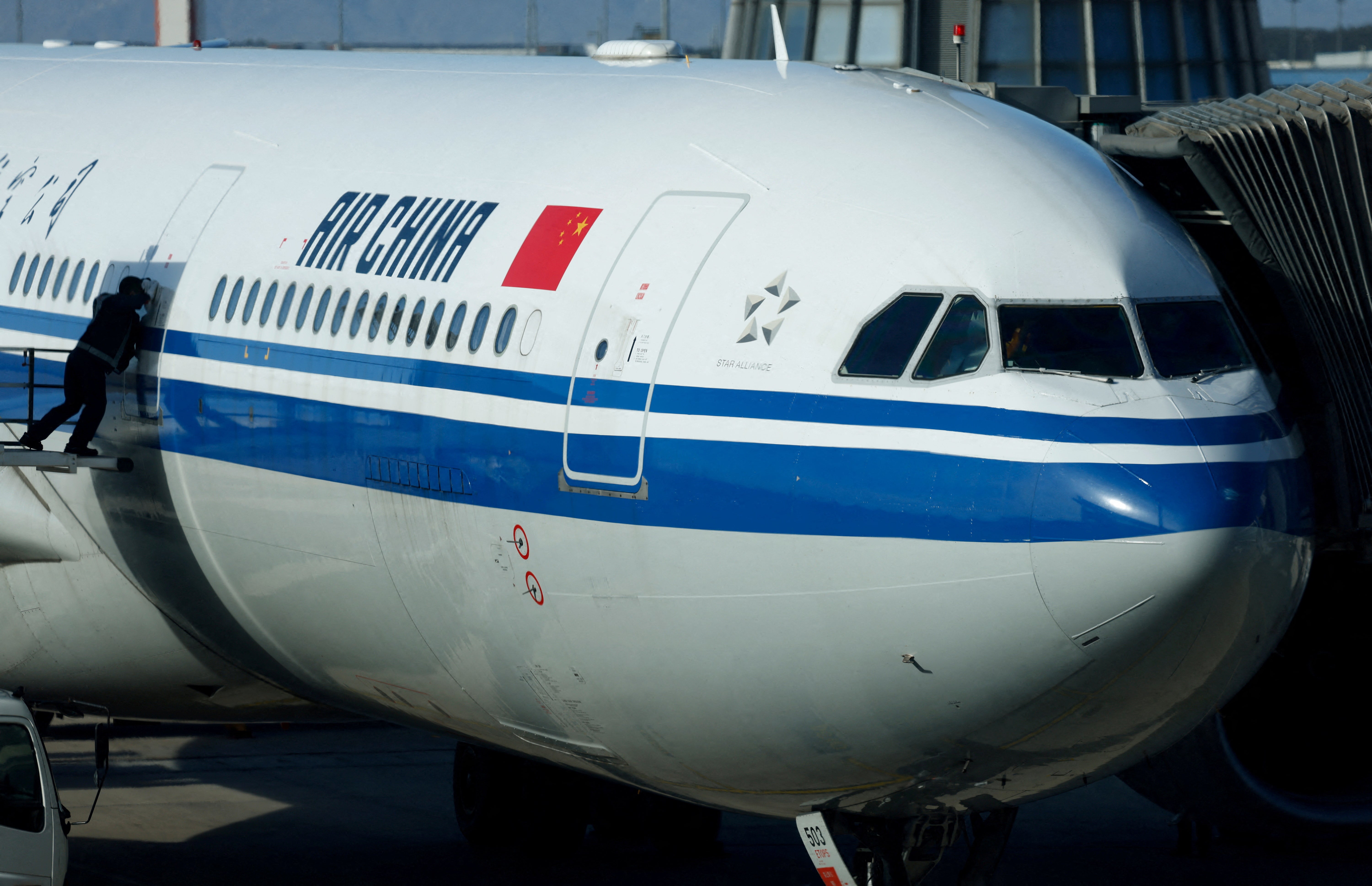China’s foreign ministry spokesperson Guo Jiakun also hit back at the proposed ban, saying the move would be “punishing” passengers around the world