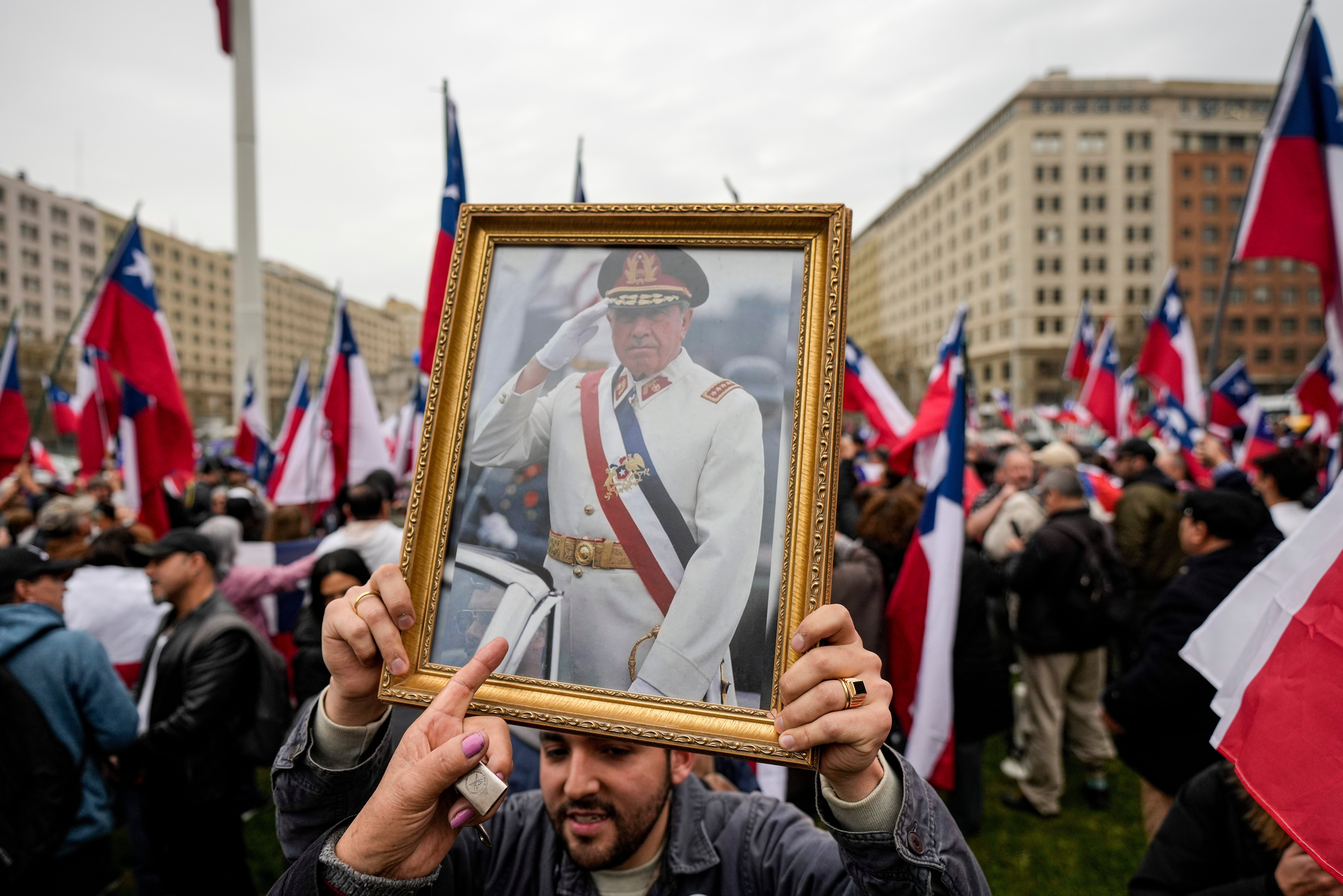Gen. Augusto Pinochet ruled Chile with an iron fist for 17 years between 1973 and 1990