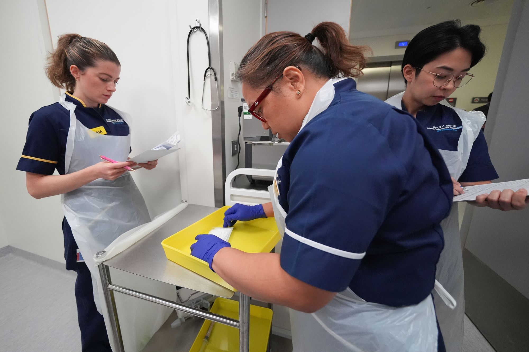 The treatment is part of a global clinical trial into whether it can treat MS.