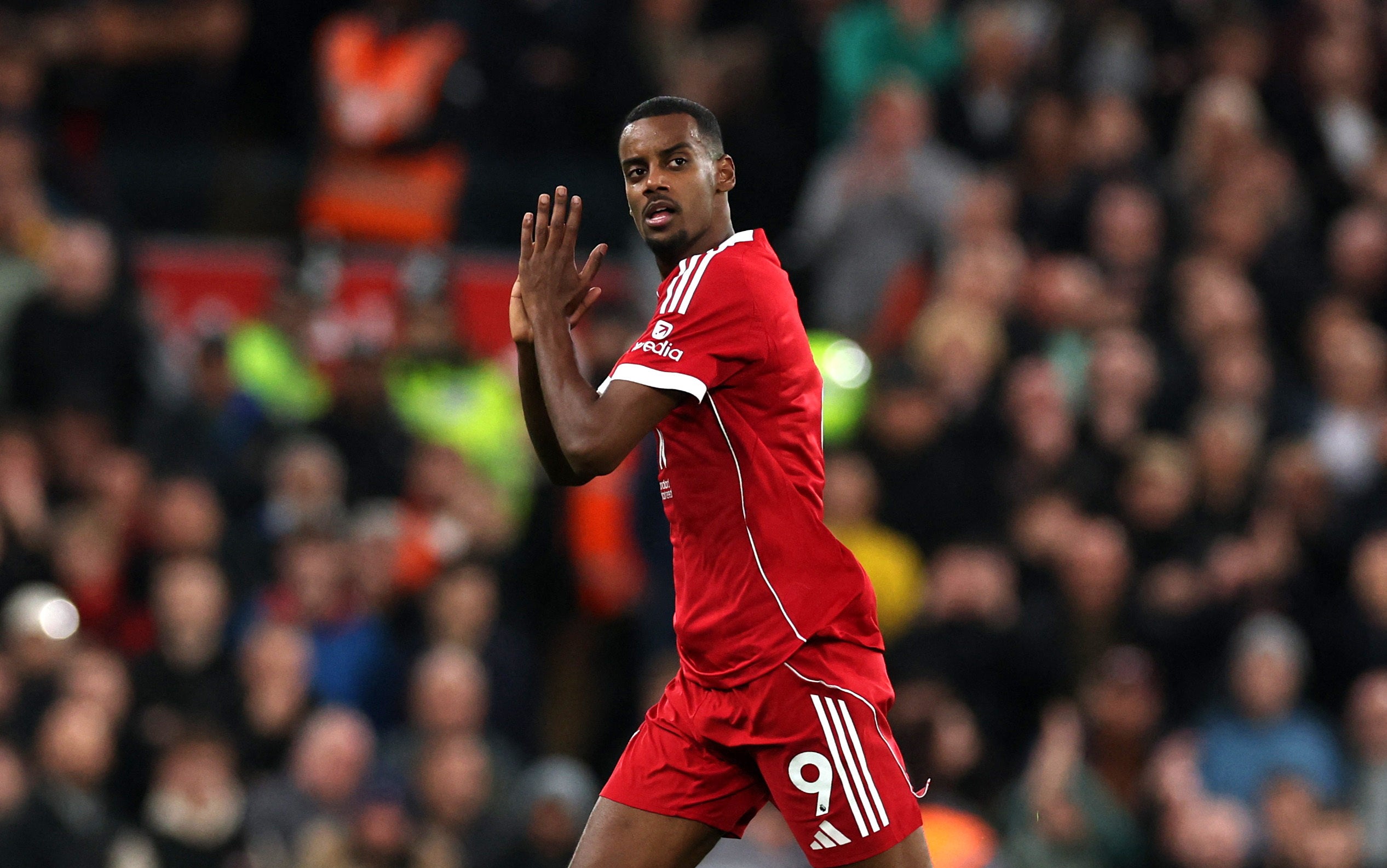 Slot said Alexander Isak is a prime example of Liverpool’s struggle to keep key players fit this season