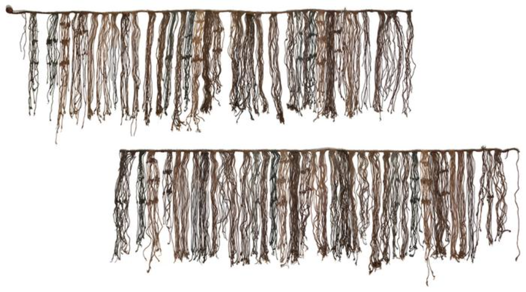 Khipu found near Pisco now held in the Ethnologisches Museum, Berlin