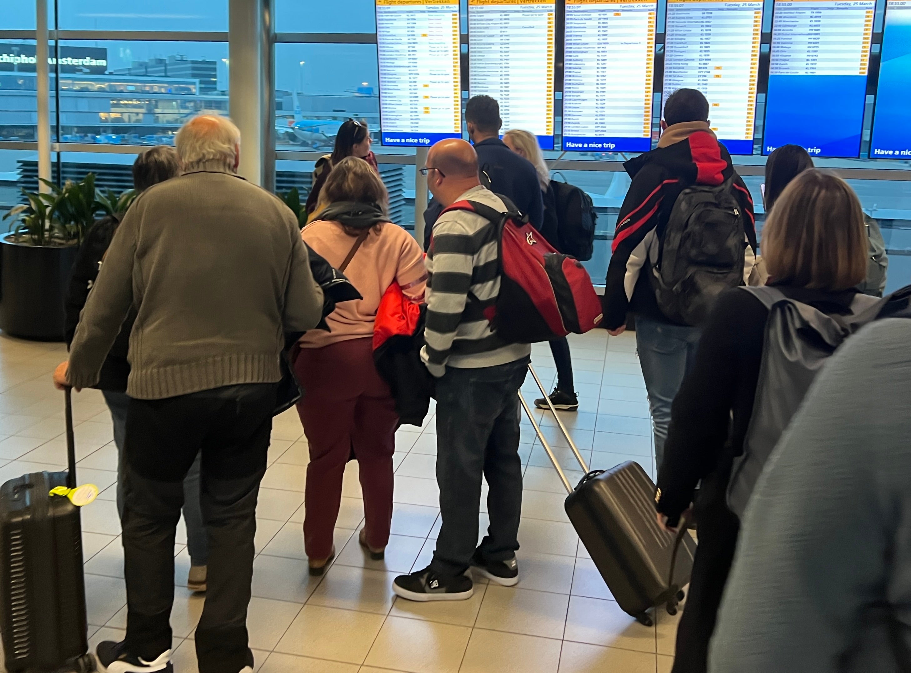 Flight, train and road travel chaos as snow wreaks havoc across UK