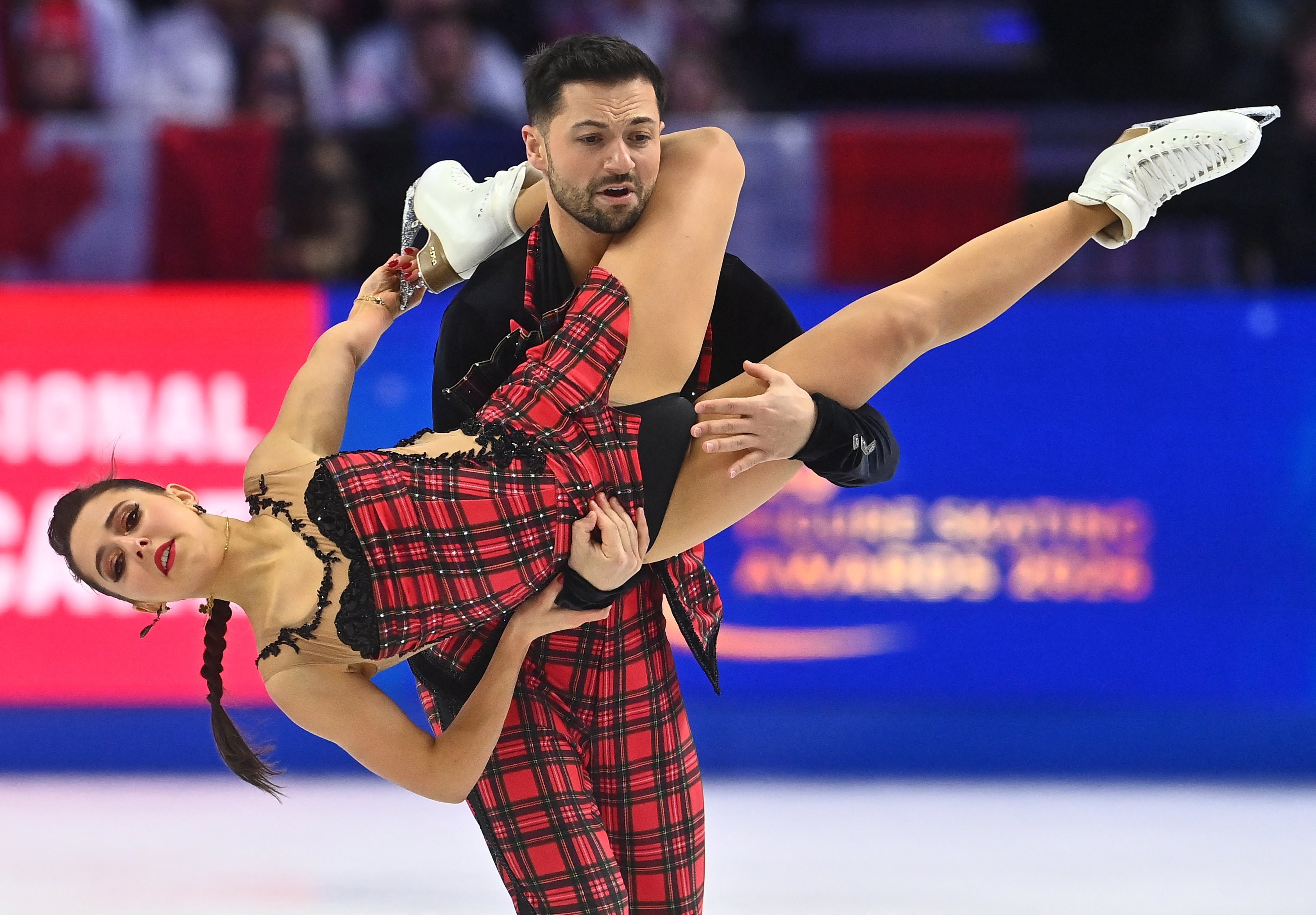 The British duo were docked two points for an