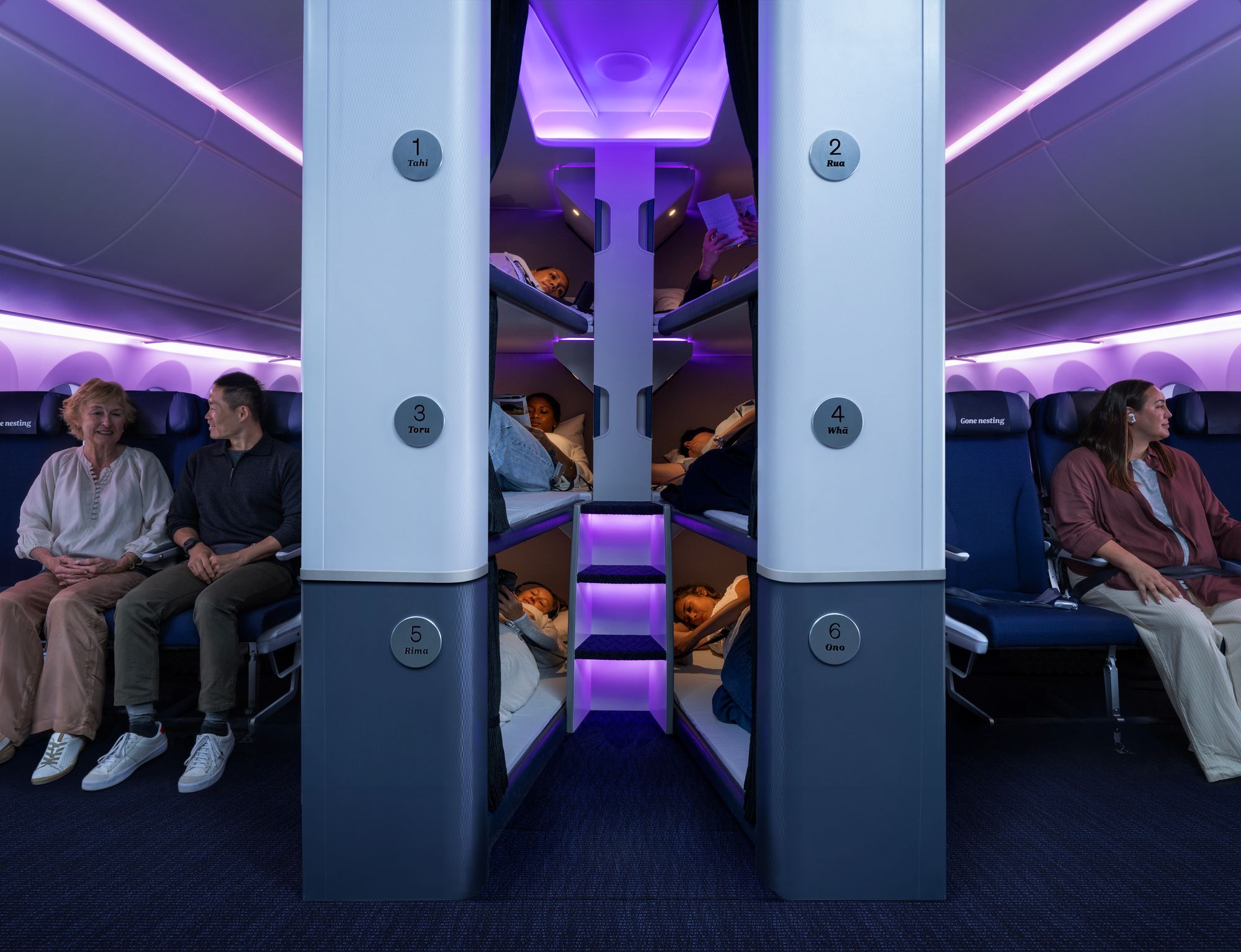 Air New Zealand introduces bunk beds for economy passengers
