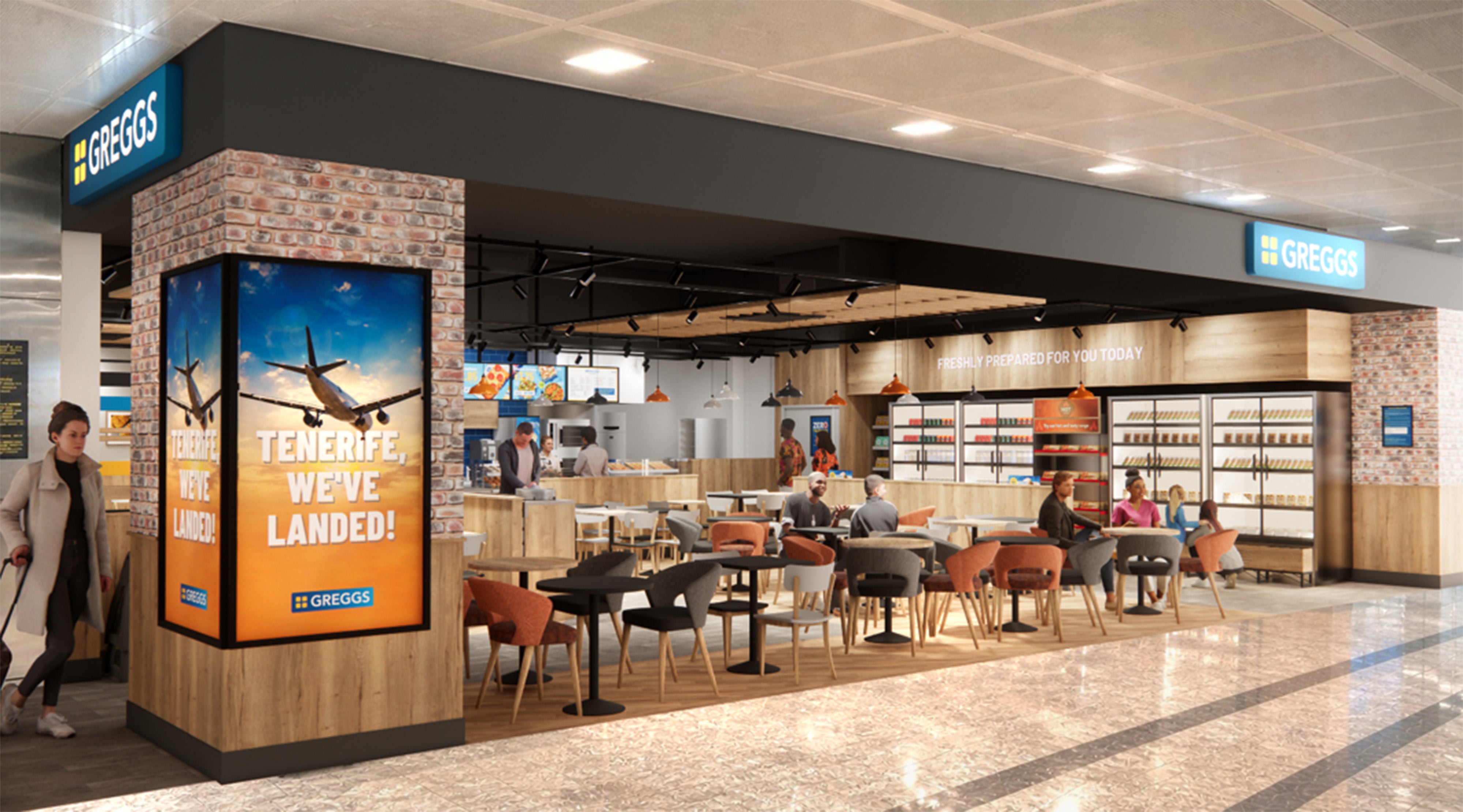 Greggs to make international debut with branch in Brit holiday favourite