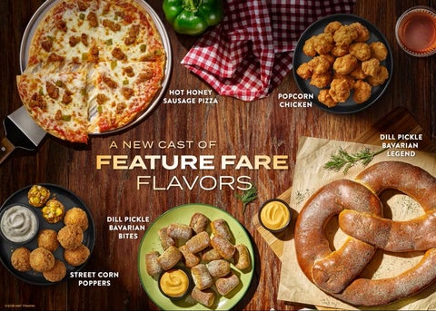 The new Feature Fare menu items are available at 400 locations across the U.S.