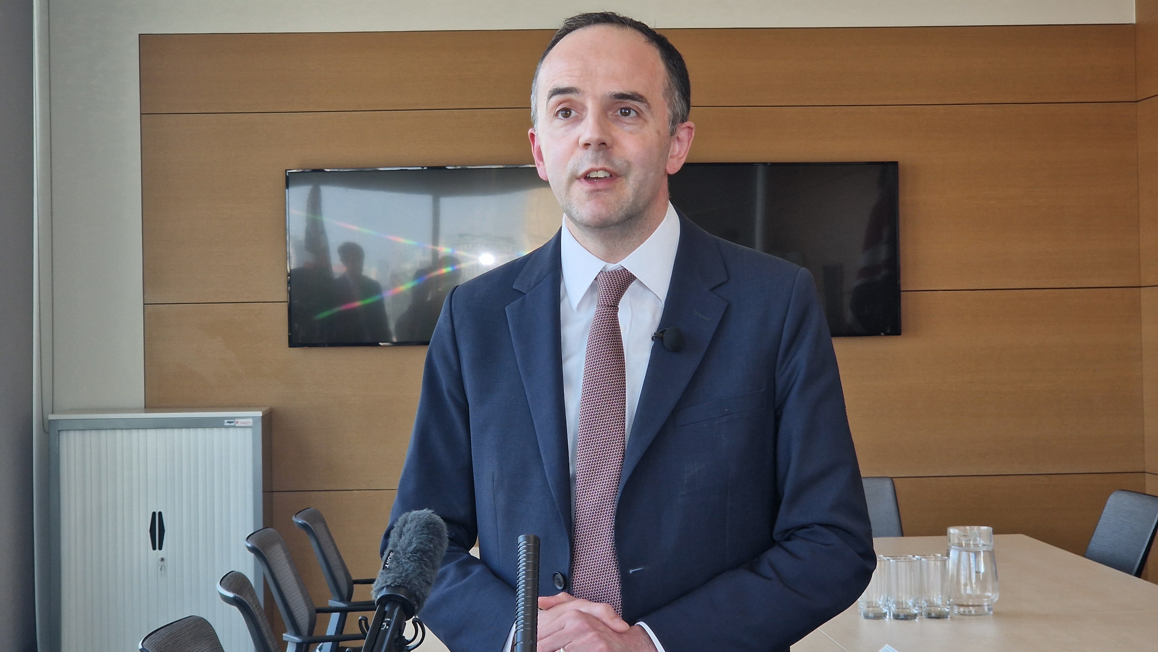Health Secretary James Murray will be meeting with Prof Richards (PA)