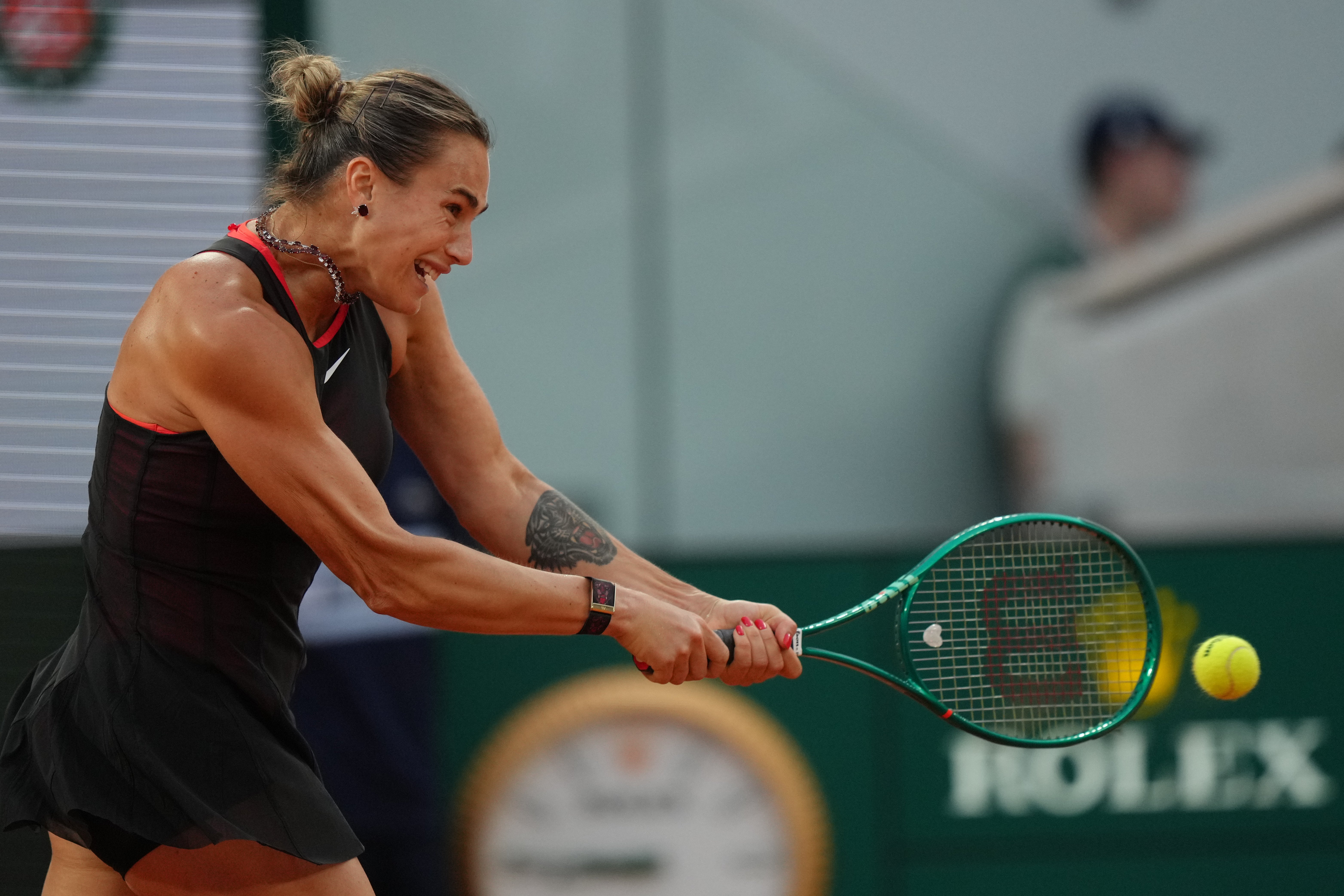 Sabalenka has reached at least the quarter-finals in her last 14 major tournaments (Aurelien Morissard/AP)