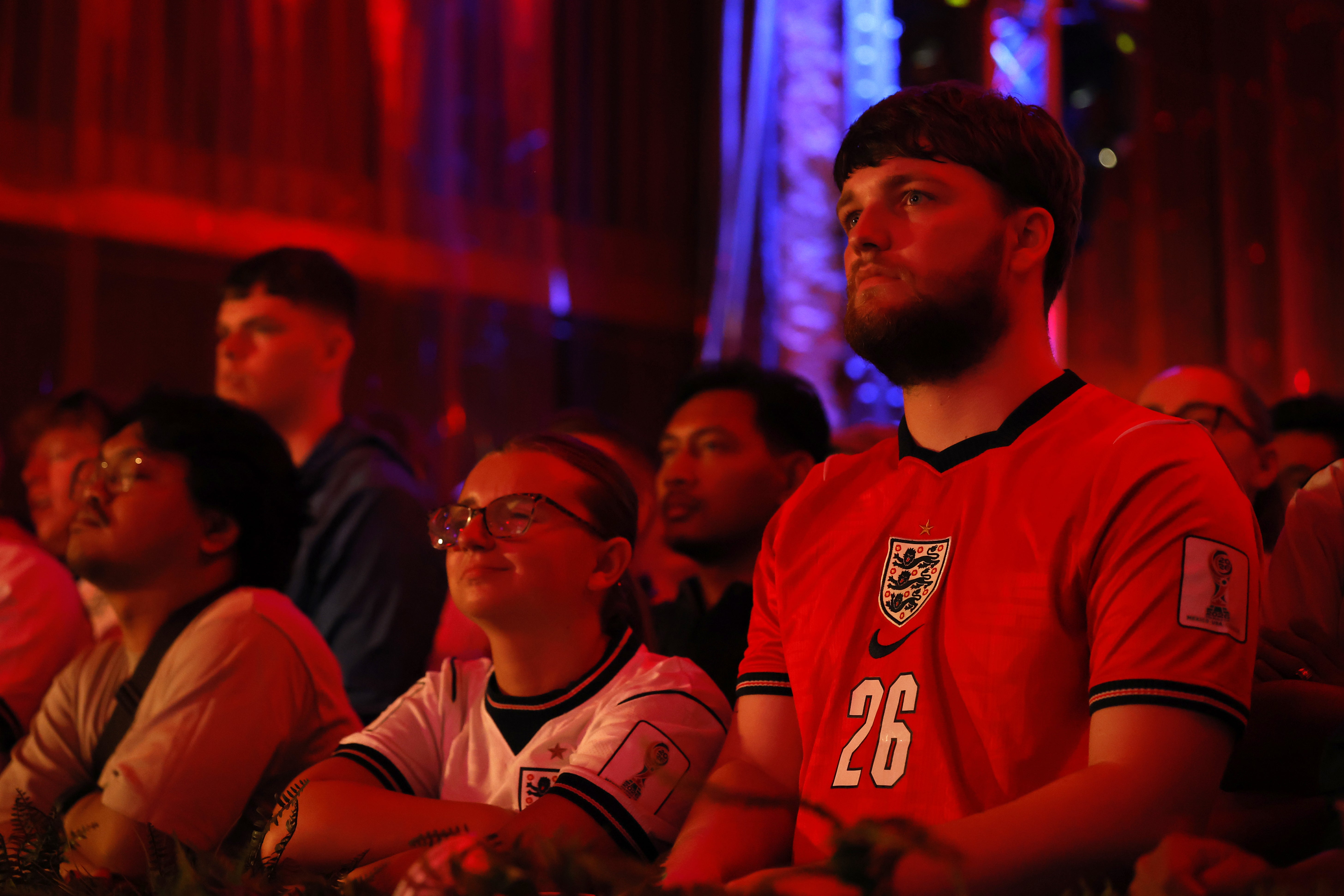 The UK economy could get a boost in July due to England getting further in the Fifa World Cup (Cody Froggatt/PA)